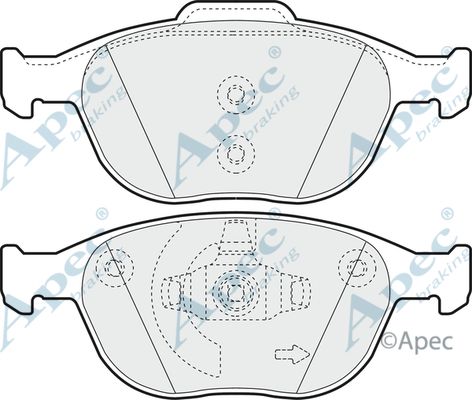 APEC BRAKING Jarrupala, levyjarru PAD1326